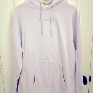 Glossier Lavender Hoodie